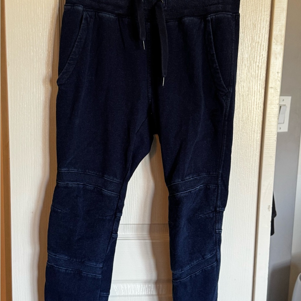 Men's Navy Jogger Pants